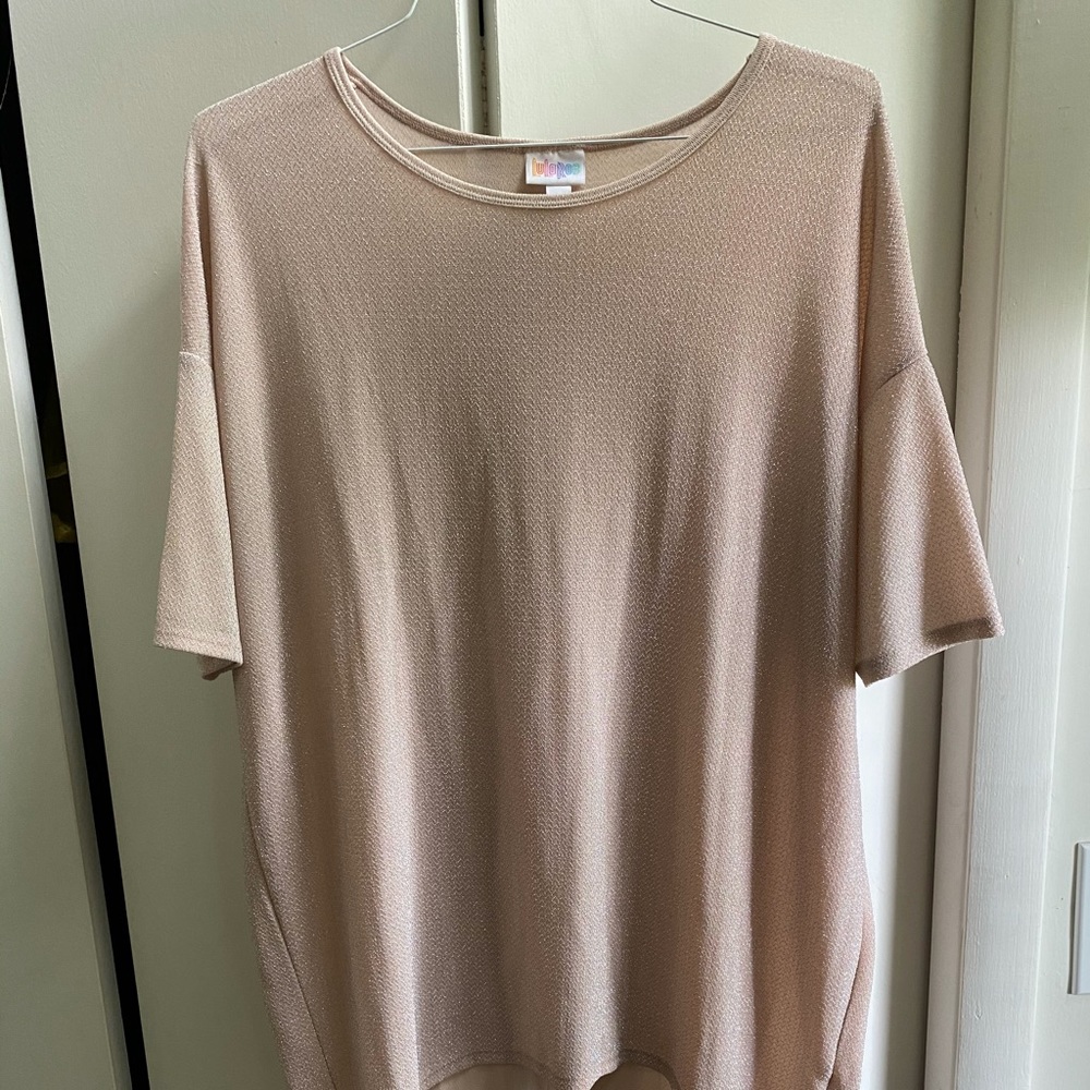 LuLaRoe Irma with sparkles